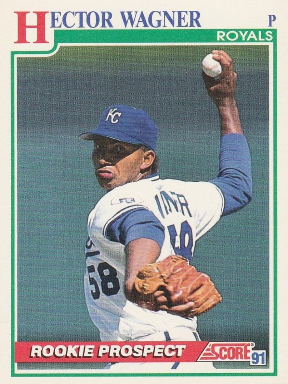 Hector Wagner - Score 91 Rookie Prospect Baseball Card